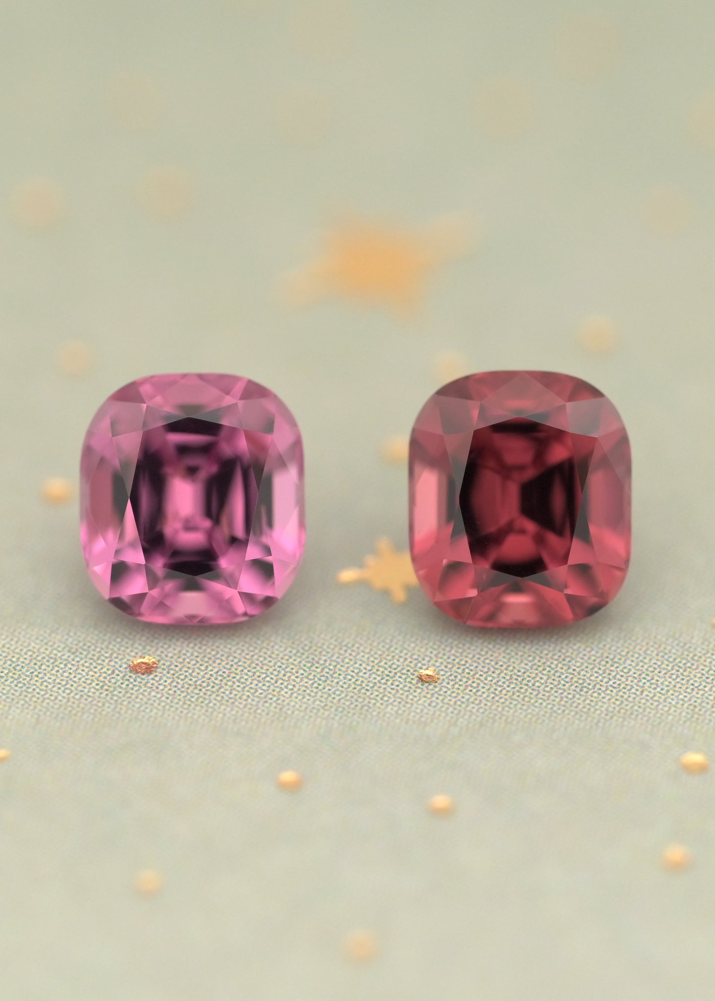Mismatch Garnet pair 1.95ct