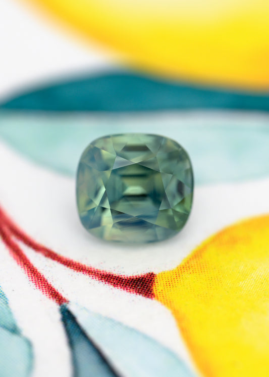 Teal Sapphire 1.38ct